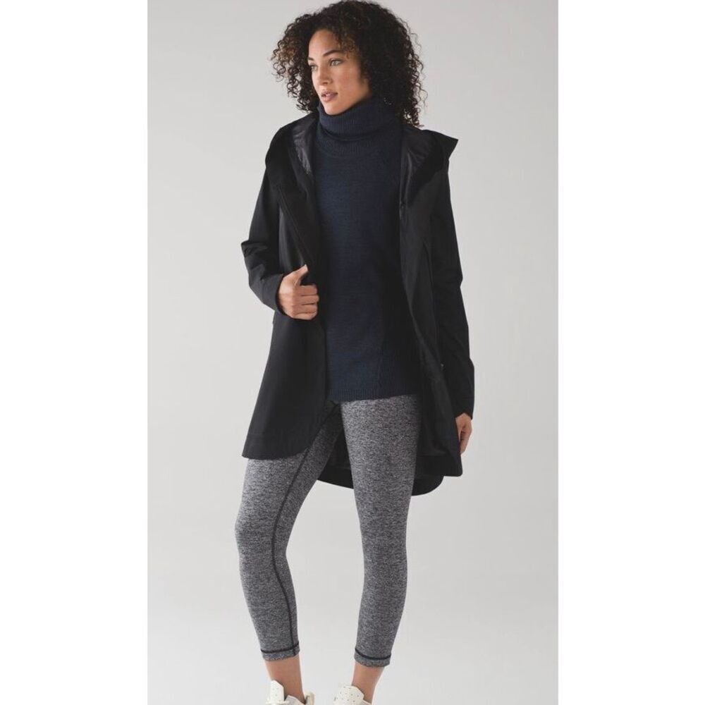 Lululemon Sweat And Savasana Sweater Heathered Inkwell, Sz 2, $148